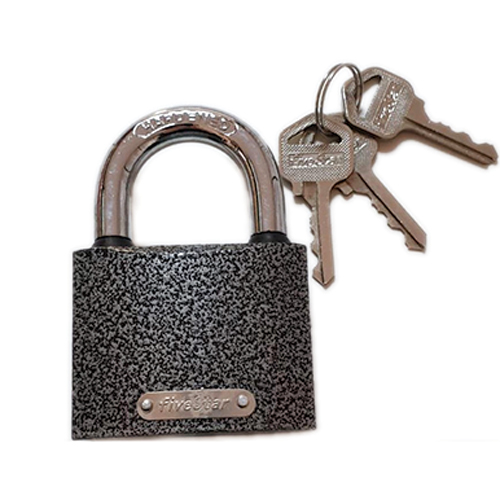 FİVESTAR 63mm Asma Kilit - GRİ